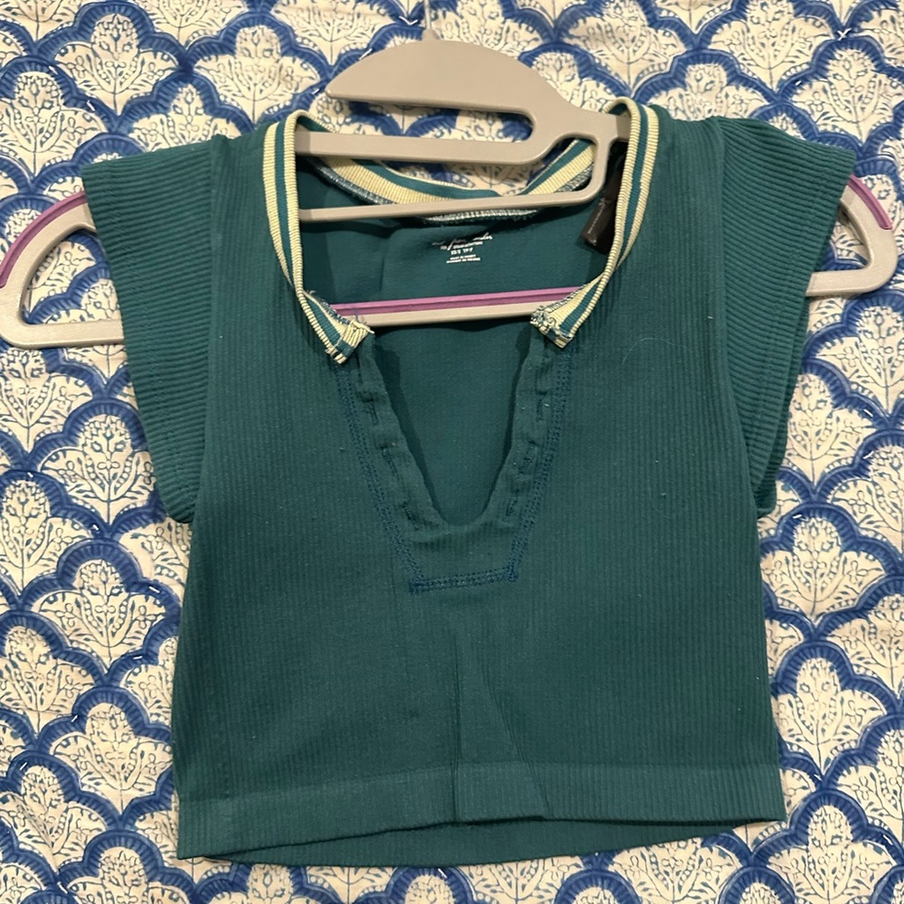 urban outfitters out from under go for gold seamless top